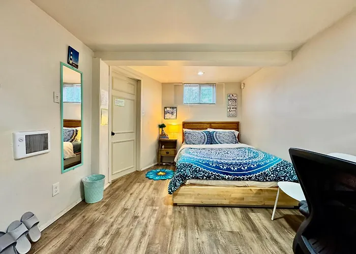 Cozy Private Room With Shared Bathroom On The 1St Floor - Conveniently Located Near Seatac Airport And Downtown